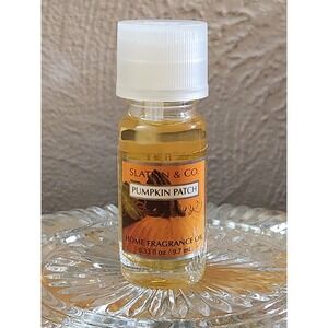 Bath & Body Works Pumpkin Patch Fragrance Oil 0.33 fl‎ oz Slatkin & Co RARE New
